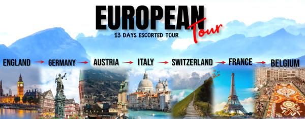 13 Days Europe Adventure 2025